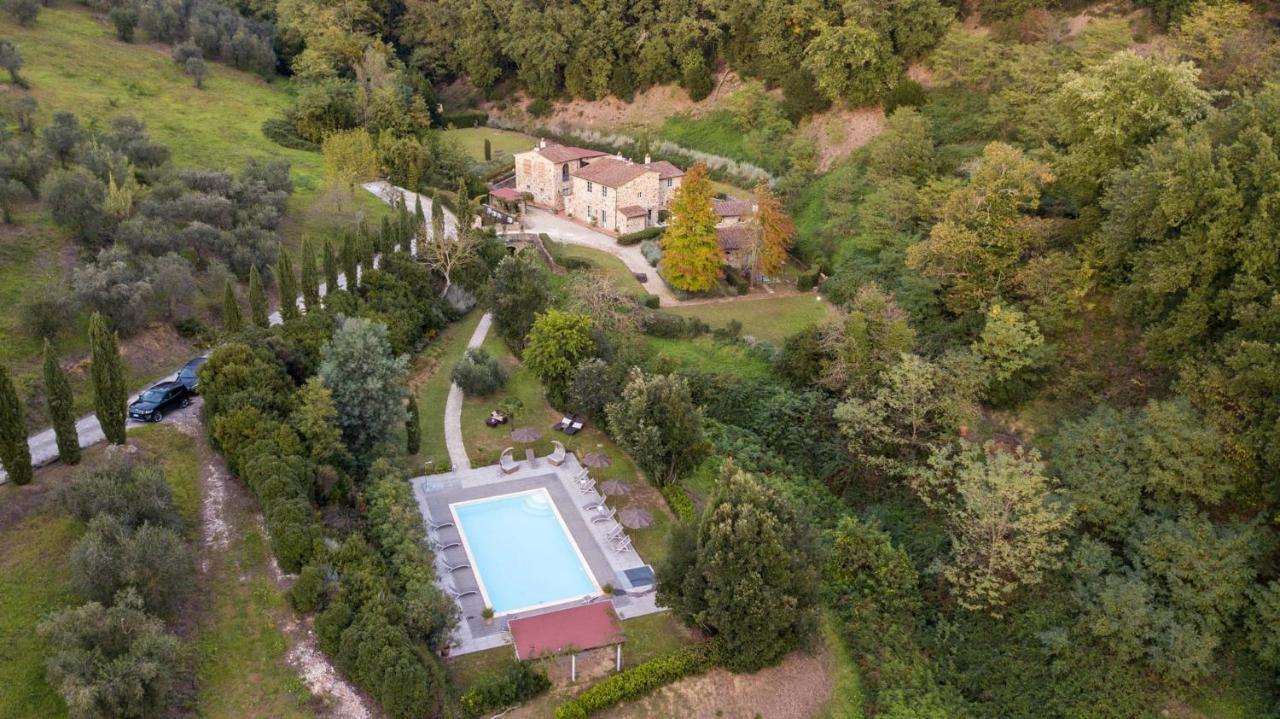 Villa Veranda, A Romantic Farmhouse With Pool Larciano Kültér fotó